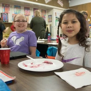 Hoover students in classroom